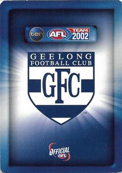 2002 Team Zone AFL Team #37 Glenn Kilpatrick Back
